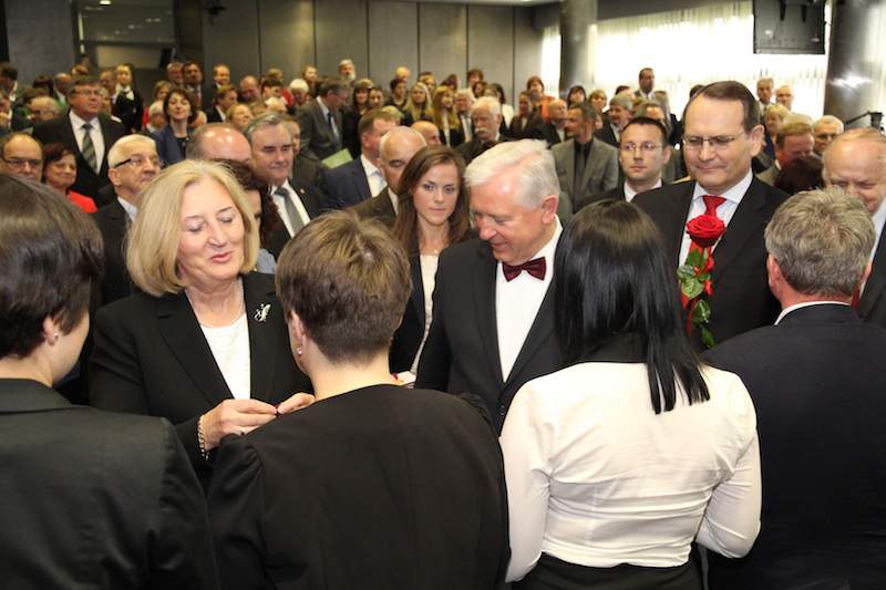 Obchody Jubileuszu były okazją do odznaczenia zasłużonych pracowników naukowych
