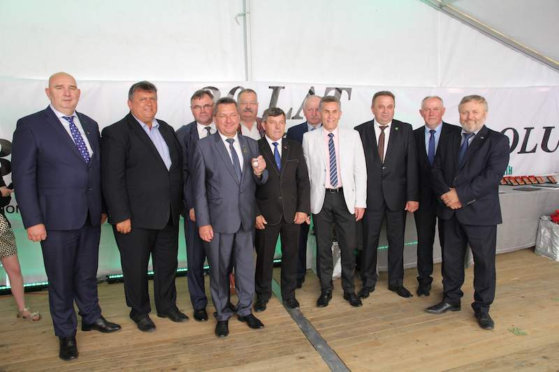 Gratulacje złożyli także prezesi izb rolniczych z innych województw.
