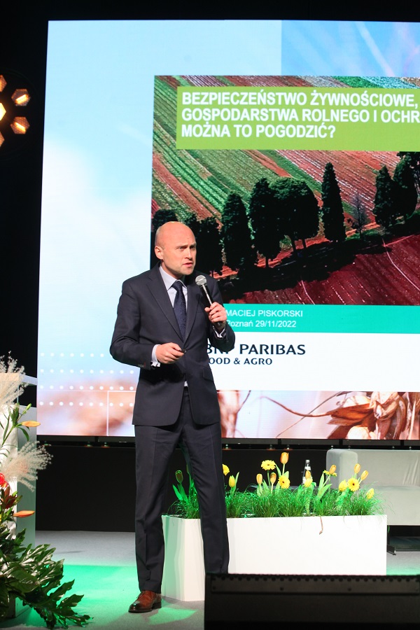 Maciej Piskorski, Dyrektor Departamentu Produktów Agro Banku BNP Paribas