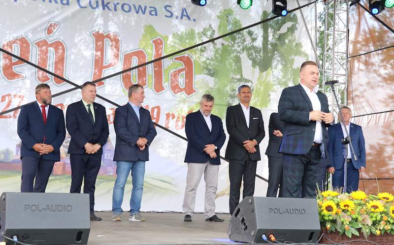 oficjalne otwarcie XVII Dni Pola KSC, przy mikrofonir Prezes Zarządu Głównego KSC Krzysztof Nykiel