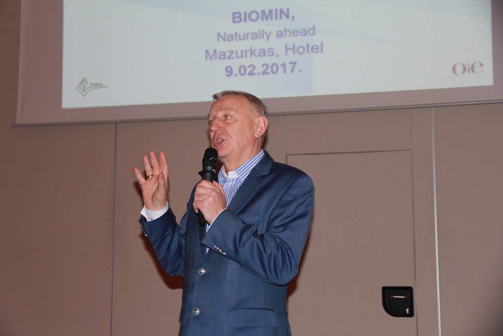 Forum Biomin w Ożarowie Mazowieckim – prof. Zygmunt Pejsak.