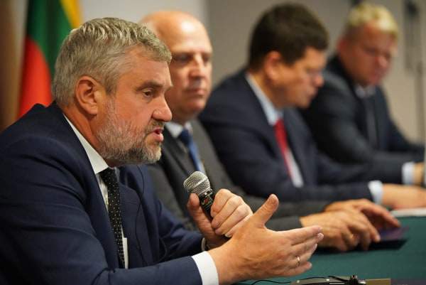 Podpisanie deklaracji krajów nadbałtyckich