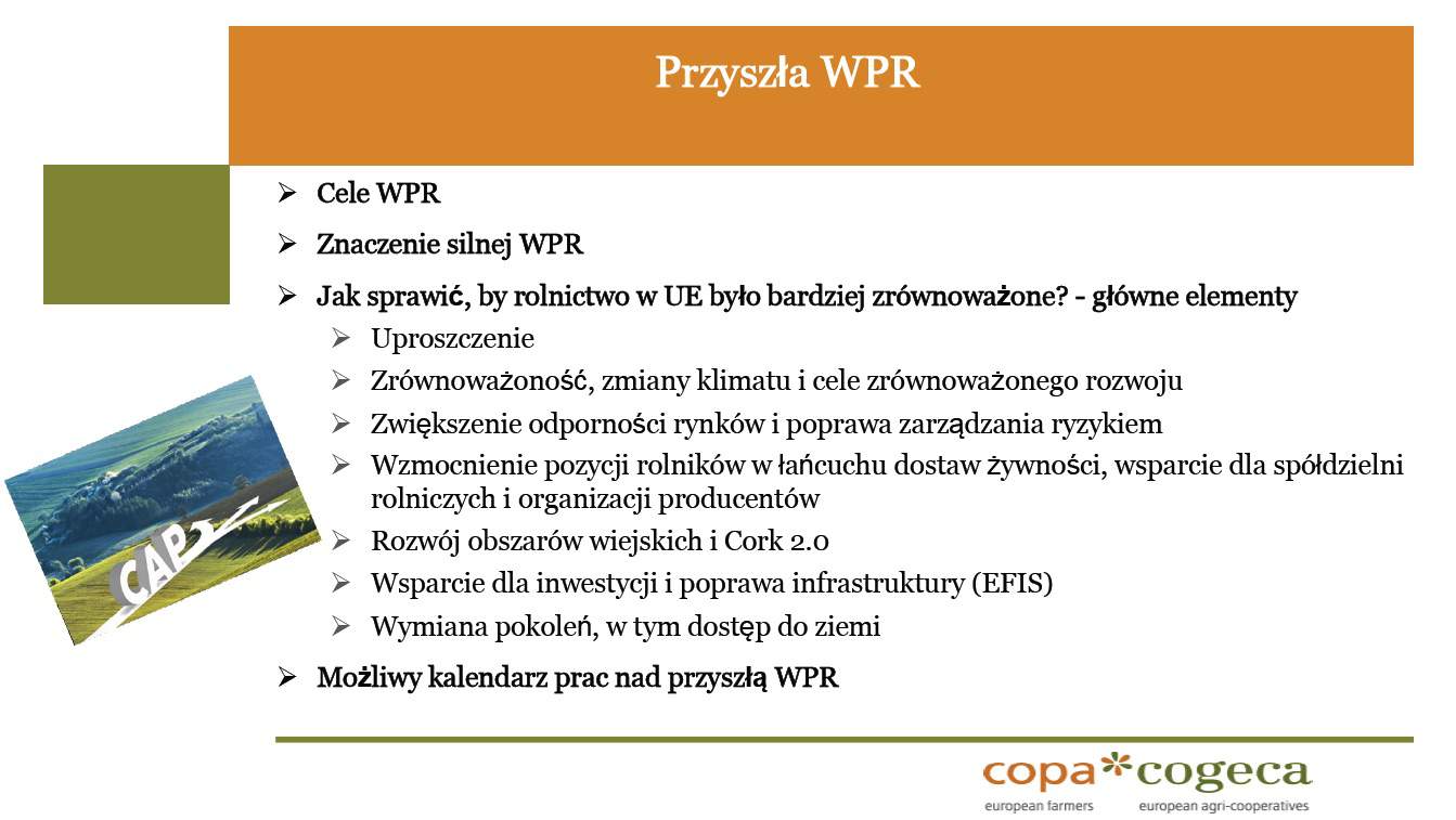 Fragmenty prezentacji Pekki Pesonena z II Forum Rolników i Agrobiznesu w Poznaniu.