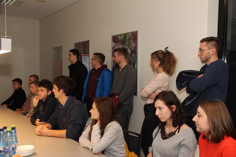 Studenci koła naukowego rolników w PolFarm