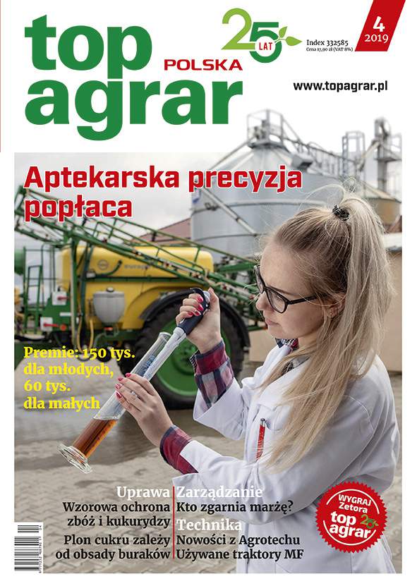 okładka top agrar Polska 4/2019