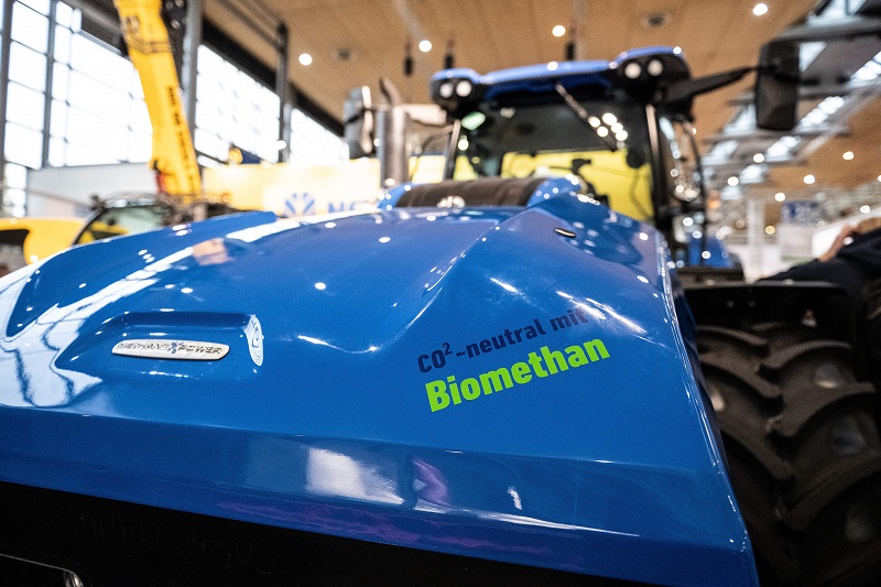 new holland ciągnik zasilany biometanem