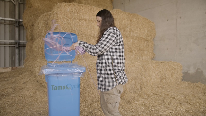 Siatka i sznurek z serii TamaCycle są produkowane z części materiałów pochodzących z recyklingu. Oferują taką samą wydajność i jakość, jak inne produkty.
