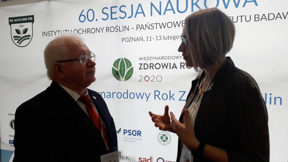 Podczas Jubileuszowej, 60. sesji Instytutu Ochrony Roślin dr Maria Walerowska rozmawiała z prof. Markiem Mrówczyńskim, o tematyce, która będzie podejmowana przez uczestników sesji podczas trzech dni obrad.
